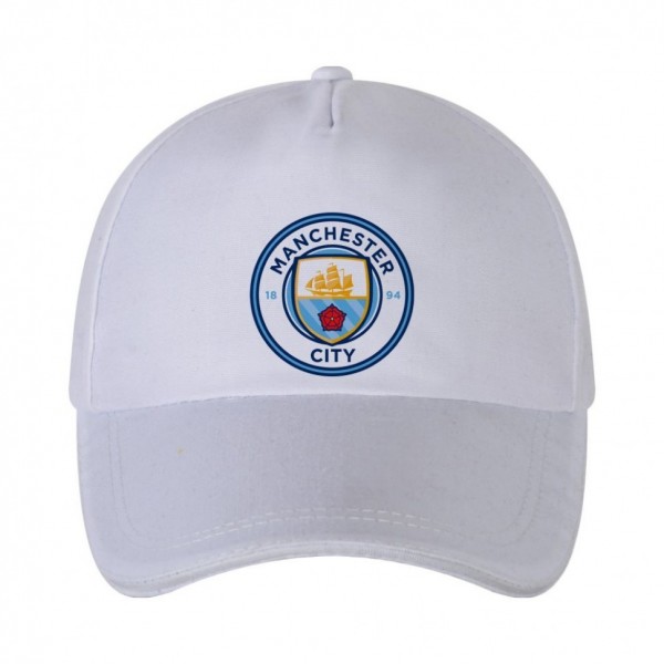 Фанатская бейсболка с логотипом Манчестер Сити