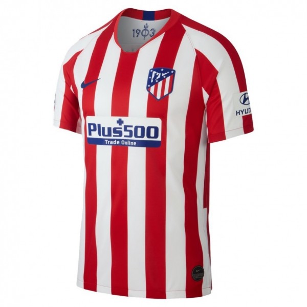 Детская футболка Атлетико Мадрид Домашняя 2019/2020 2XS (рост 100 см)