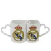 Кружки для влюбленных с логотипом Реал Мадрид