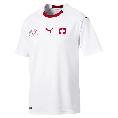 Детская футболка сборной Швейцарии ЧМ-2018 Гостевая